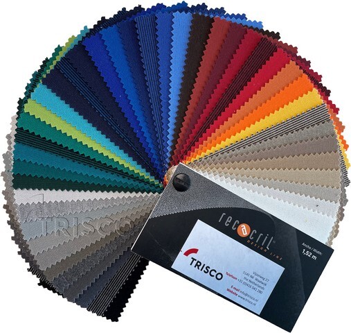 Uncoated acrylic cloth; Recacril Design Line